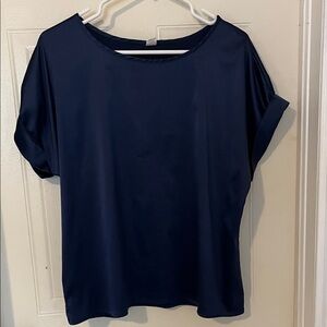 Navy Blue Women's Top